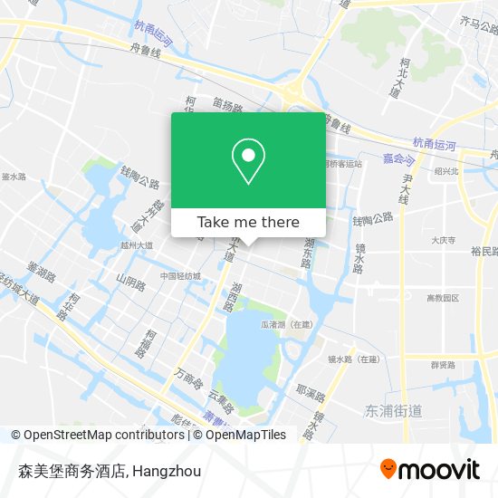 森美堡商务酒店 map