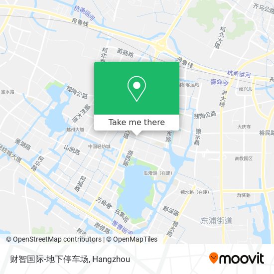 财智国际-地下停车场 map