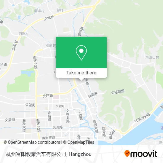 杭州富阳骏豪汽车有限公司 map