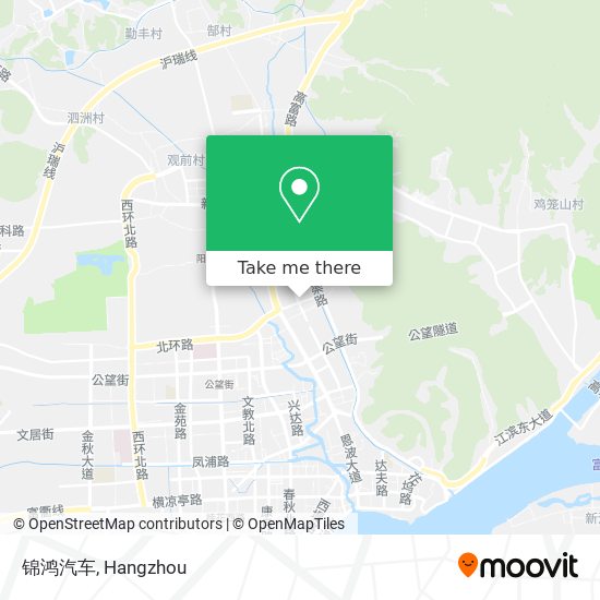 锦鸿汽车 map