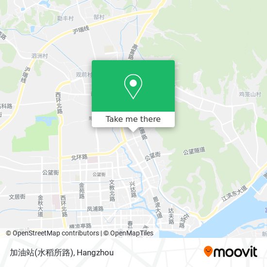 加油站(水稻所路) map