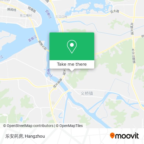 乐安药房 map