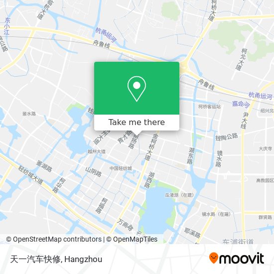 天一汽车快修 map