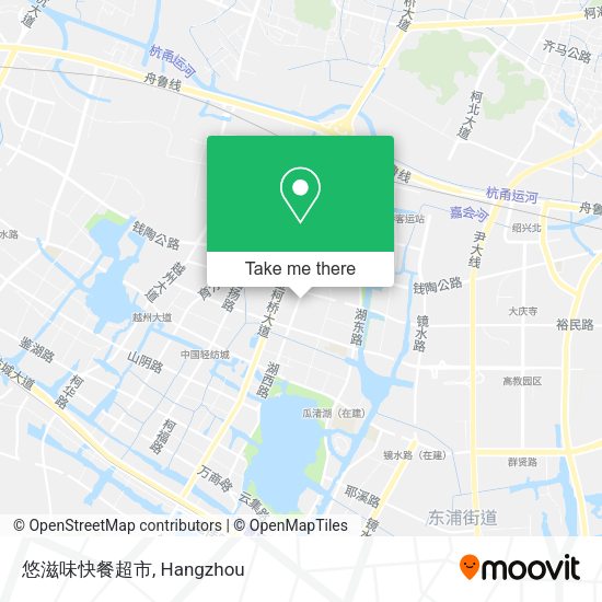 悠滋味快餐超市 map