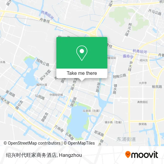 绍兴时代旺家商务酒店 map