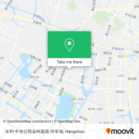 永利·中央公馆金柯嘉苑-停车场 map