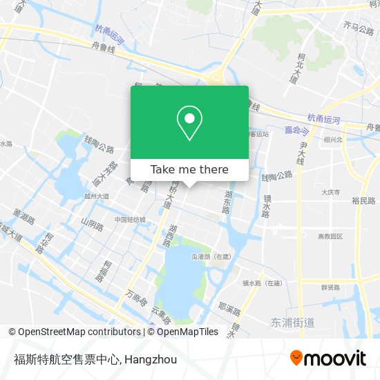 福斯特航空售票中心 map