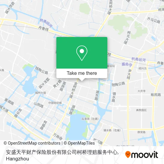 安盛天平财产保险股份有限公司柯桥理赔服务中心 map
