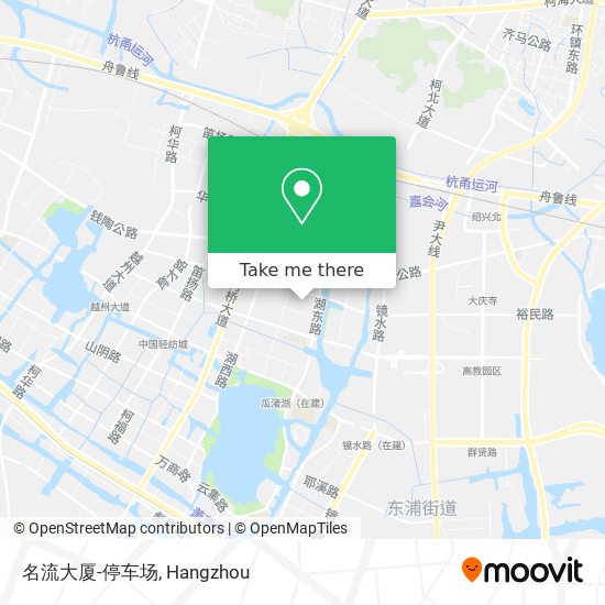 名流大厦-停车场 map