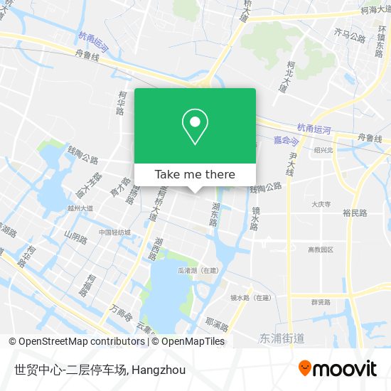 世贸中心-二层停车场 map
