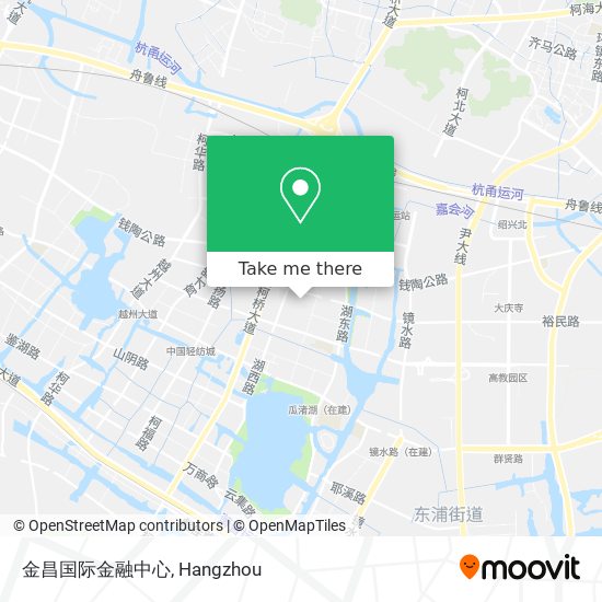 金昌国际金融中心 map