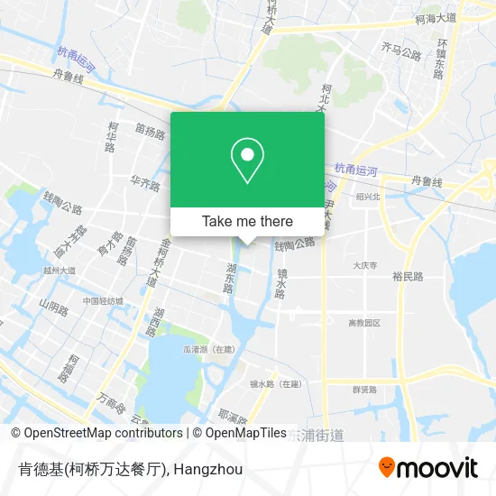 肯德基(柯桥万达餐厅) map