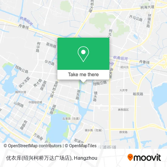 优衣库(绍兴柯桥万达广场店) map