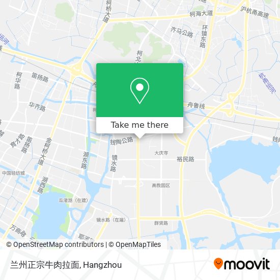 兰州正宗牛肉拉面 map