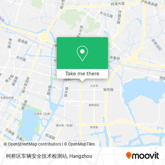 柯桥区车辆安全技术检测站 map