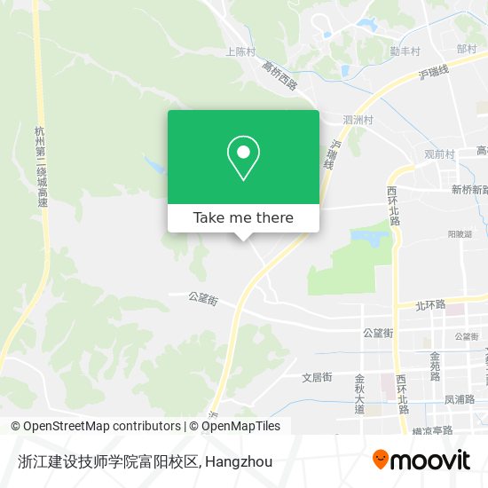 浙江建设技师学院富阳校区 map