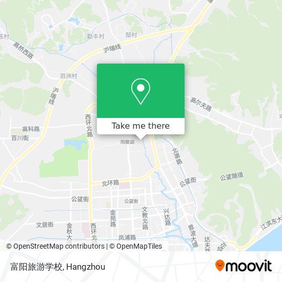 富阳旅游学校 map