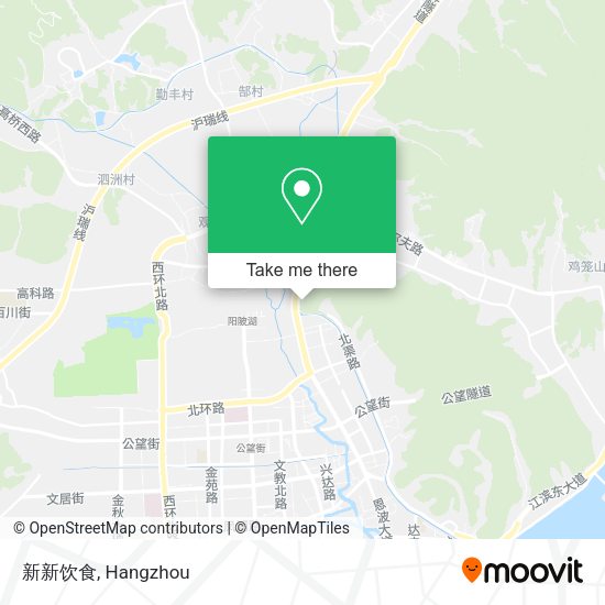 新新饮食 map