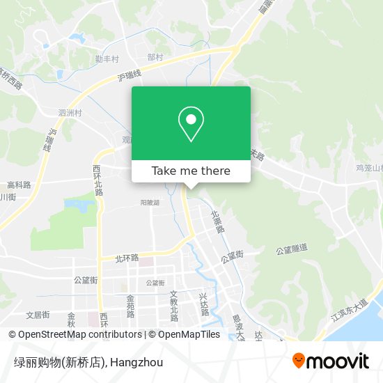 绿丽购物(新桥店) map