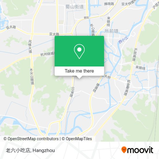 老六小吃店 map