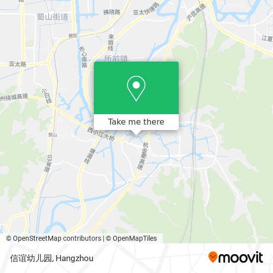 信谊幼儿园 map