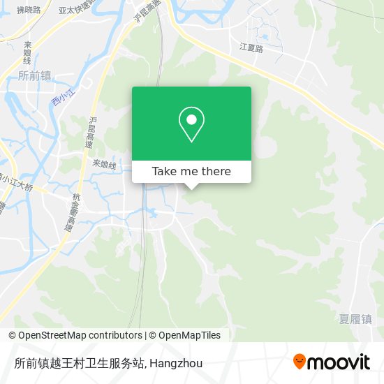 所前镇越王村卫生服务站 map