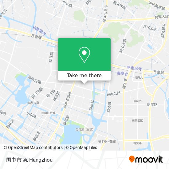 围巾市场 map