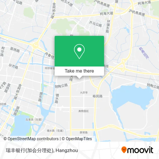 瑞丰银行(加会分理处) map