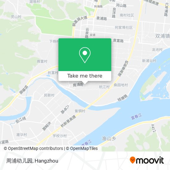 周浦幼儿园 map