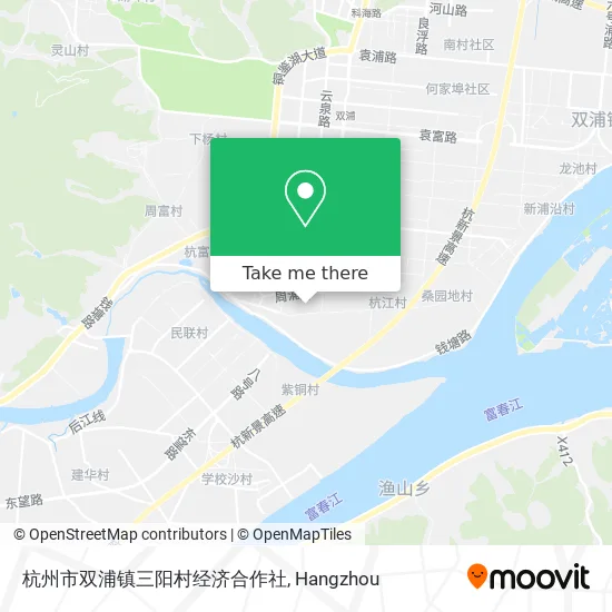 杭州市双浦镇三阳村经济合作社 map