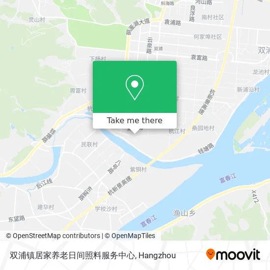 双浦镇居家养老日间照料服务中心 map
