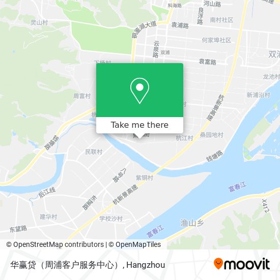 华赢贷（周浦客户服务中心） map