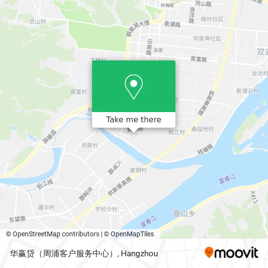 华赢贷（周浦客户服务中心） map