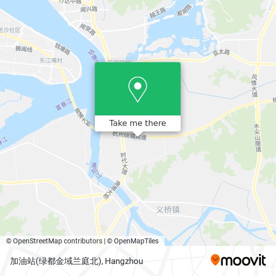 加油站(绿都金域兰庭北) map