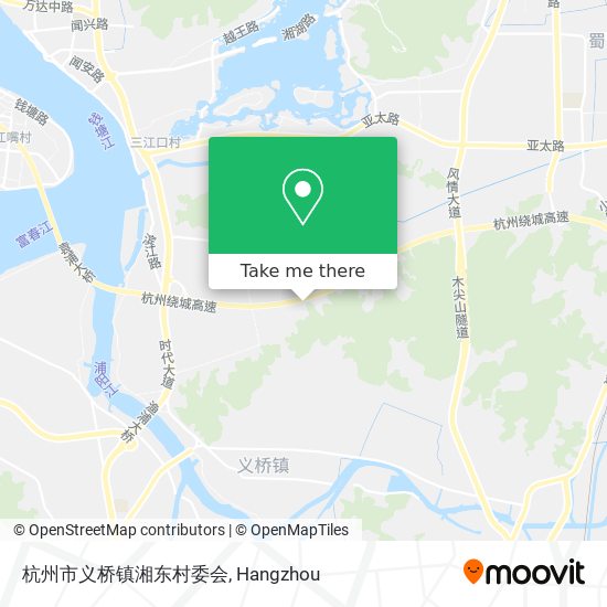 杭州市义桥镇湘东村委会 map
