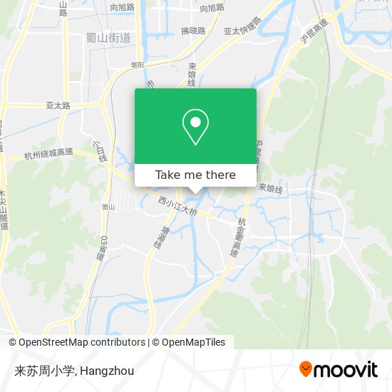 来苏周小学 map