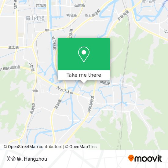 关帝庙 map