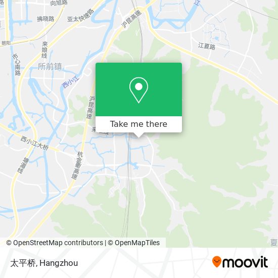 太平桥 map