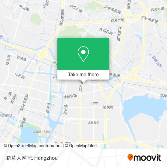 稻草人网吧 map