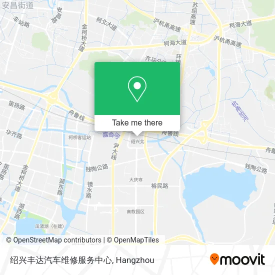 绍兴丰达汽车维修服务中心 map