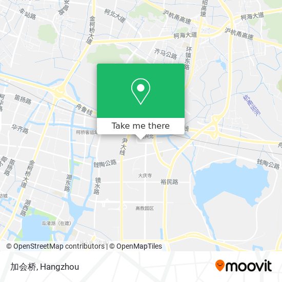加会桥 map