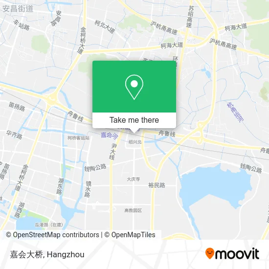 嘉会大桥 map