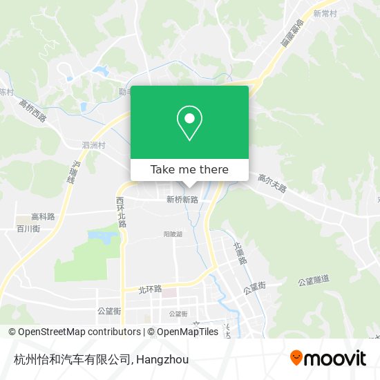 杭州怡和汽车有限公司 map