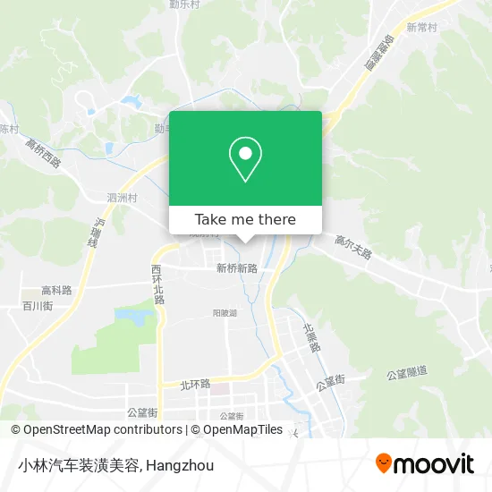 小林汽车装潢美容 map