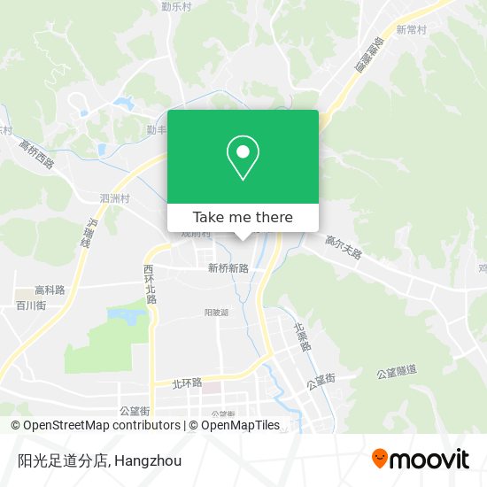 阳光足道分店 map