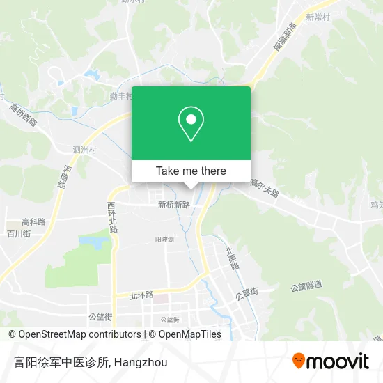 富阳徐军中医诊所 map