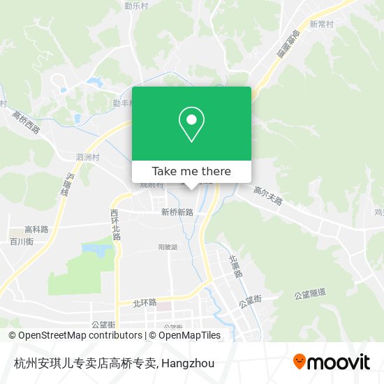 杭州安琪儿专卖店高桥专卖 map