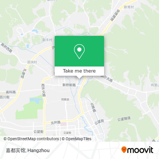 嘉都宾馆 map