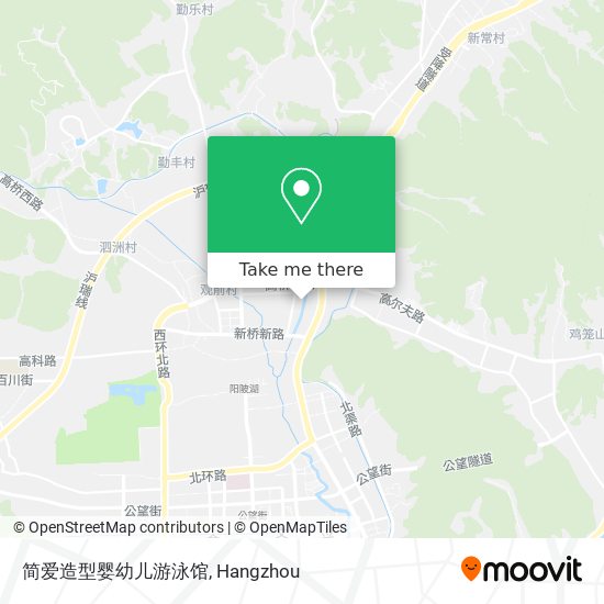 简爱造型婴幼儿游泳馆 map