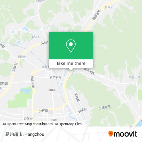 易购超市 map